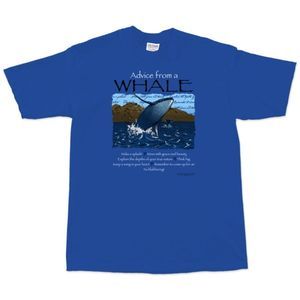 Advice from a Whale YOUTH Unisex  L T-Shirt NWT